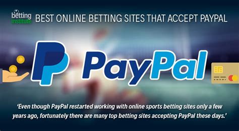 online betting paypal accepted